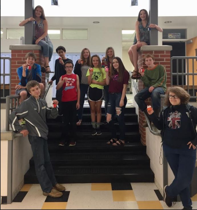 8th grade students awarded