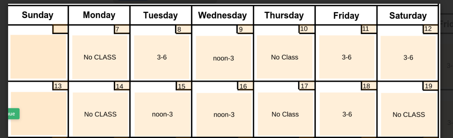 Adult Ed Ceramics Class