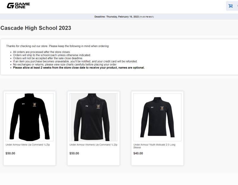 School Store Badger Gear