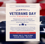 Veterans Day Announcement