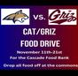 Cat Griz Food Drive